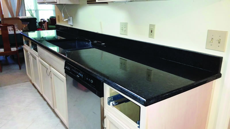 Black granite Countertops