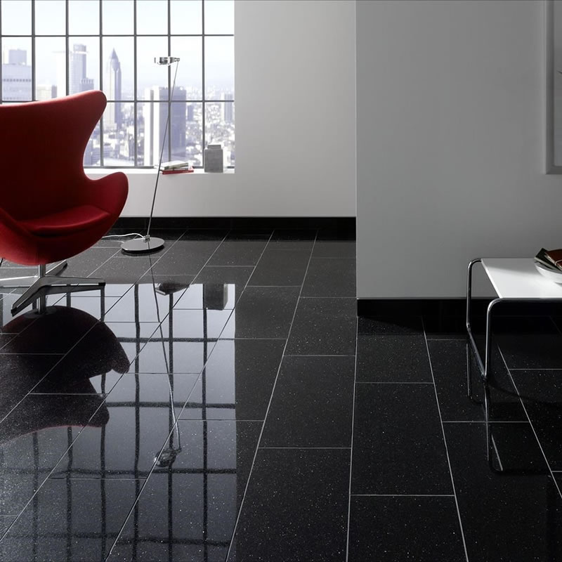 Black granite Flooring