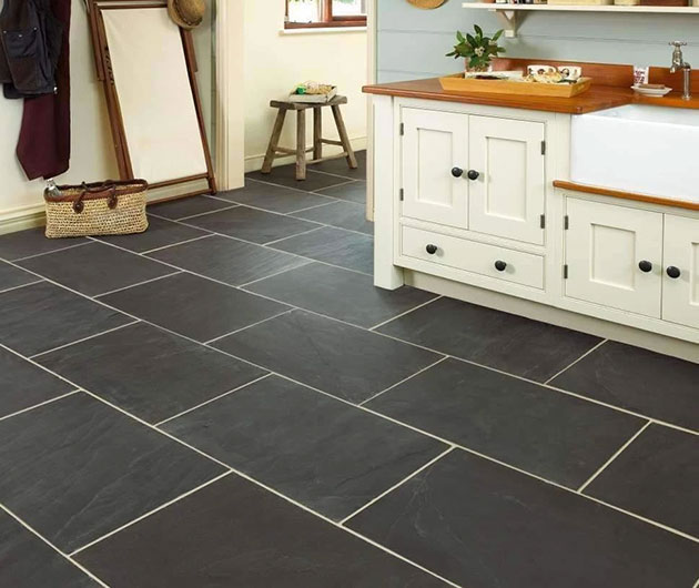 Black granite Flooring