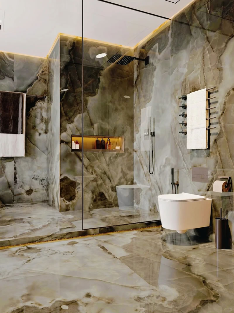 Best high-end stone for bathroom