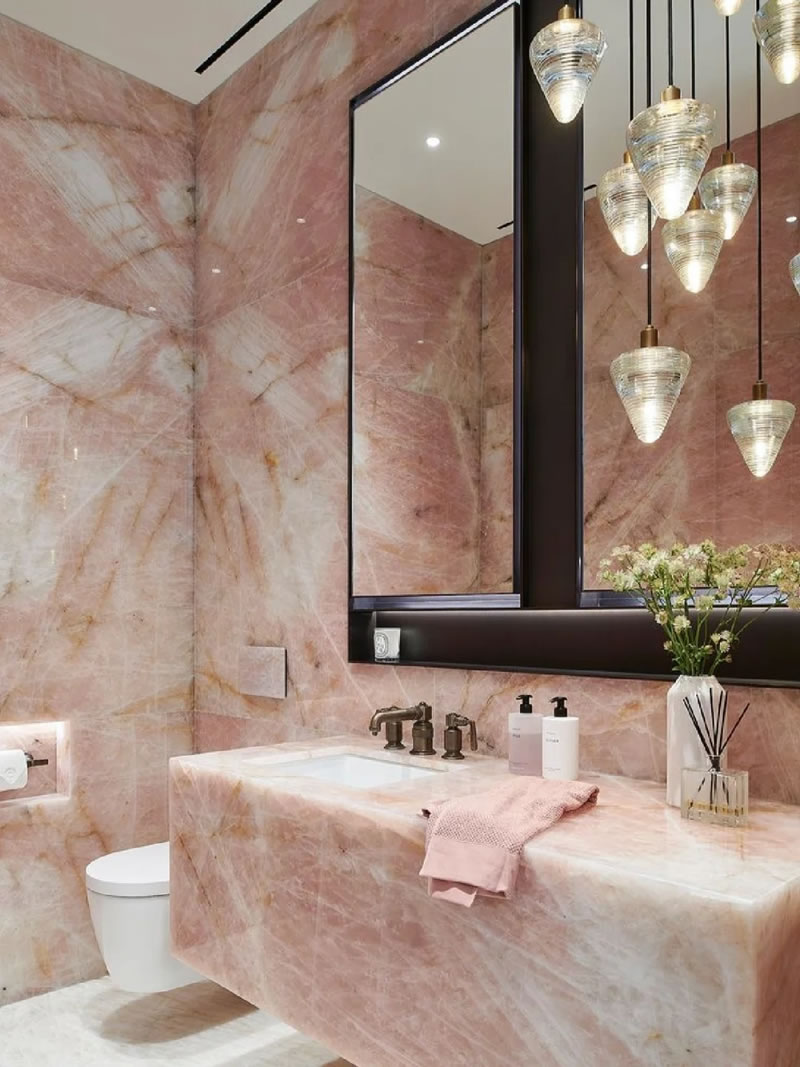Best high-end stone for bathroom
