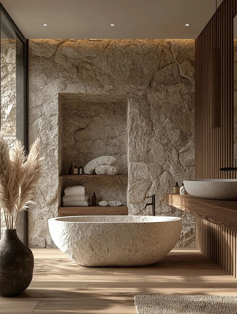 Best high-end stone for bathroom