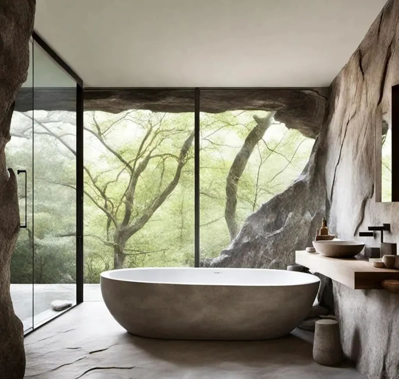 Is stone good for bathroom floors