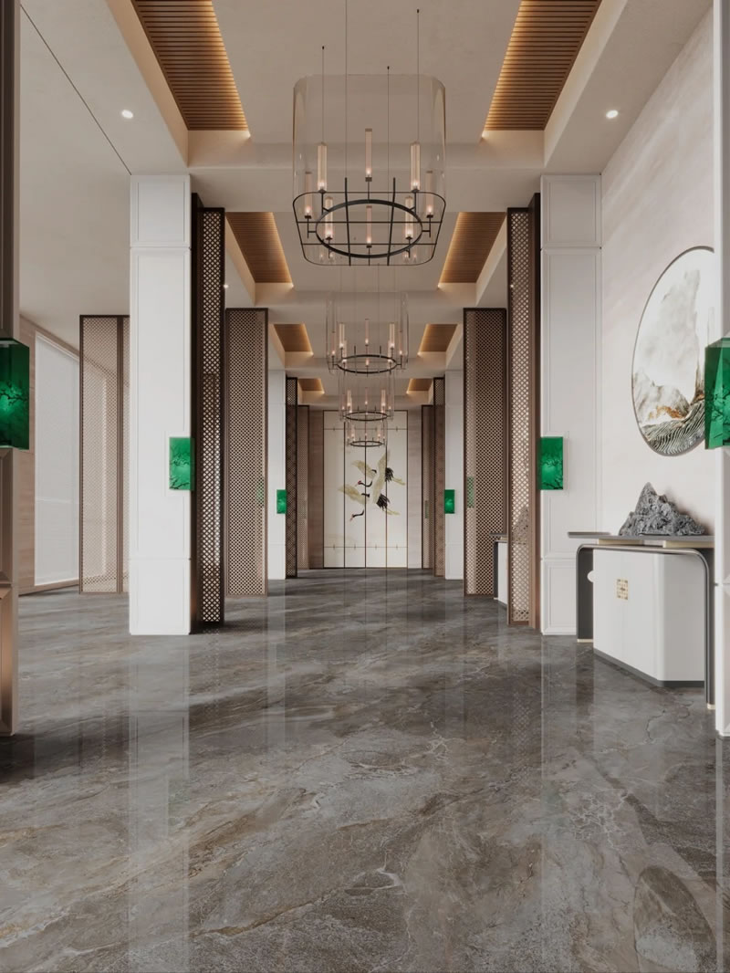 Lobby Luxury Stone Flooring
