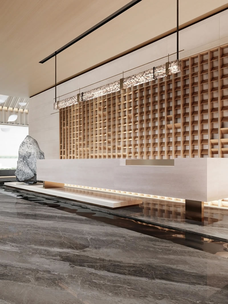 Lobby Luxury Stone Flooring