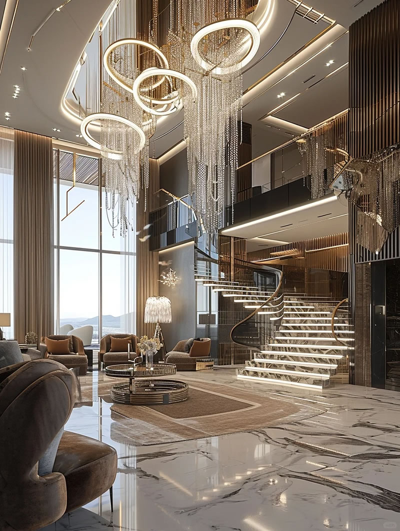 Luxury marble tile designs