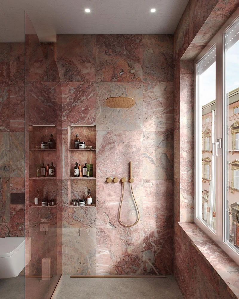 Luxury marble tile designs