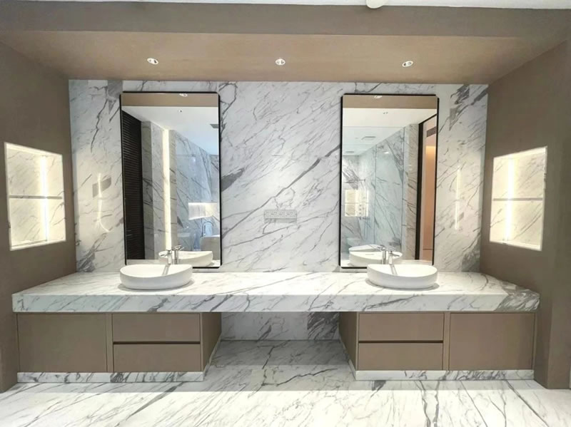 Modern Bathroom Stone Design