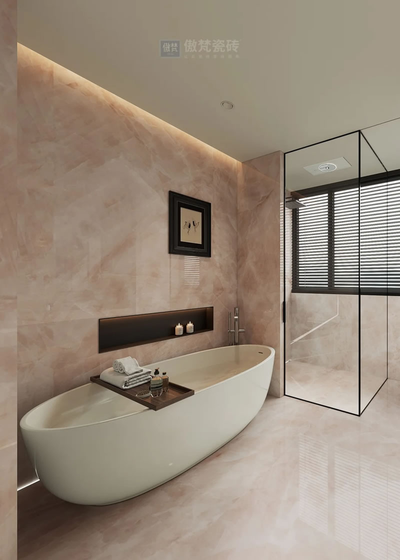 Modern Bathroom Stone Design