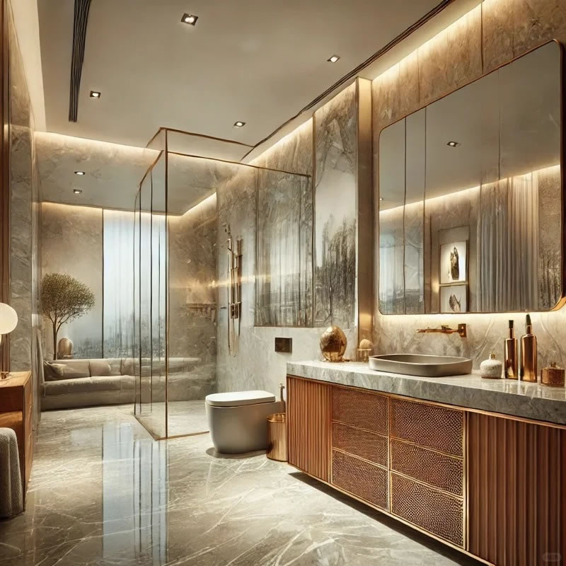Stone Bathroom Wall Panels