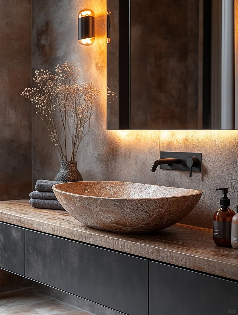 Stone Bathroom Wall Panels