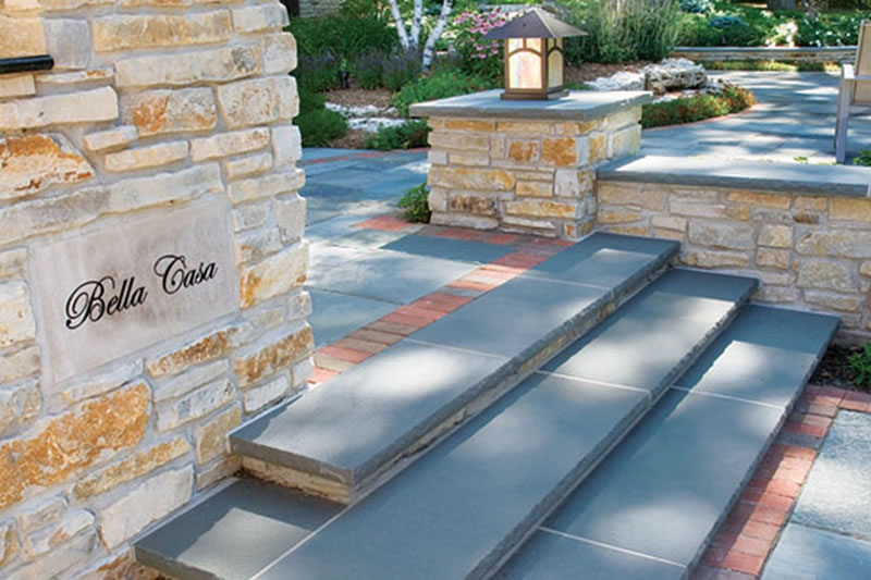 Blue Sandstone Steps