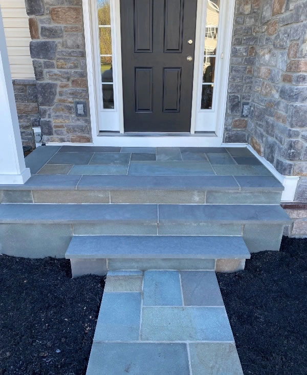 Blue Sandstone Steps
