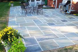 Blue Sandstone Treads Flooring
