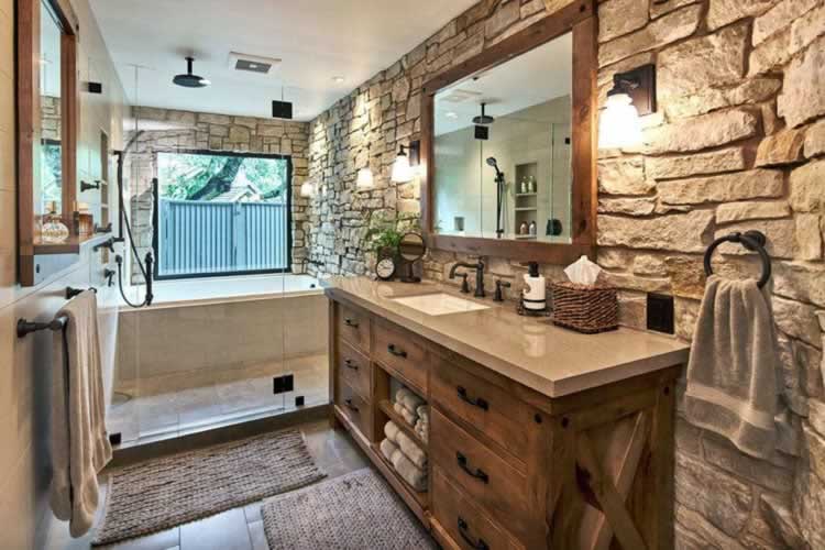 How to choose natural stone for the bathroom