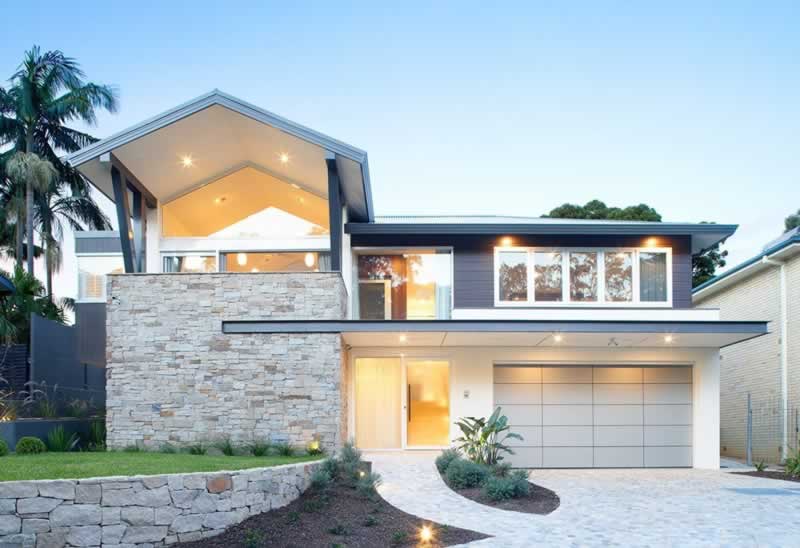 creative stone house