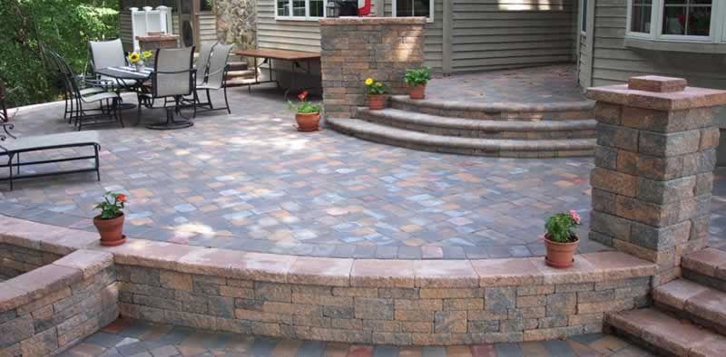 creative stone pavers