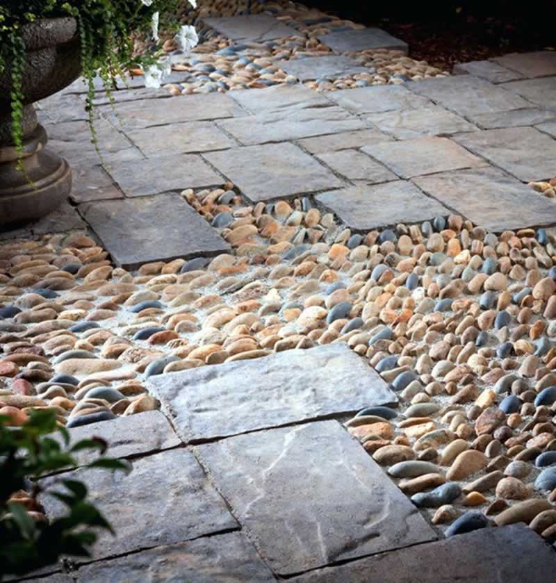 creative stone pavers