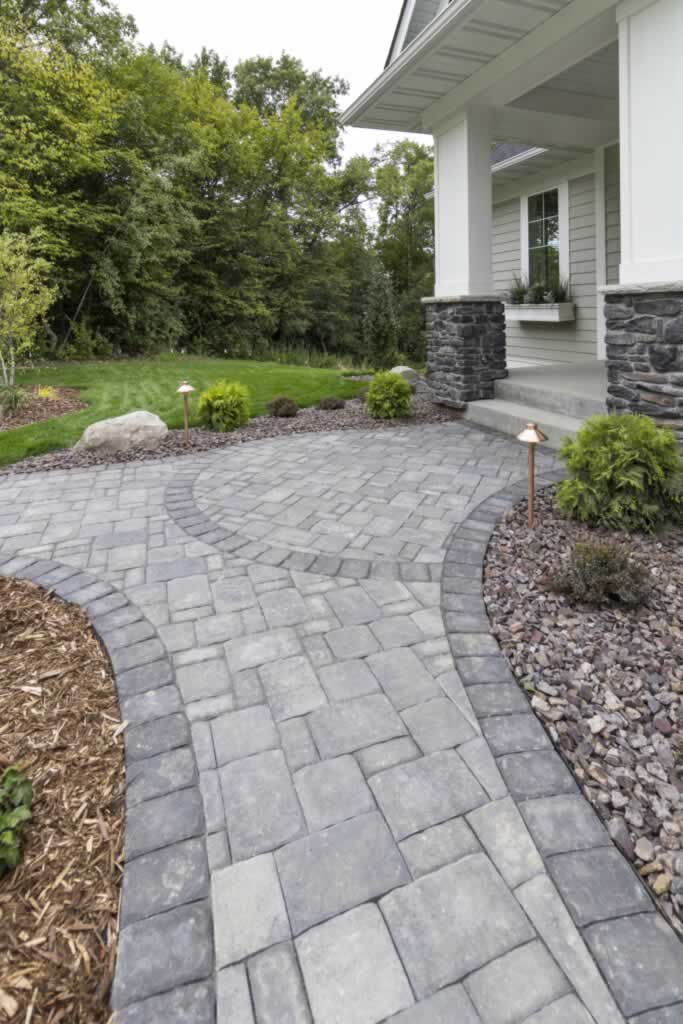 creative stone walkways