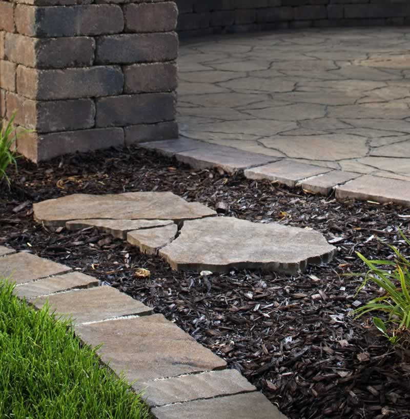 creative stone walkways
