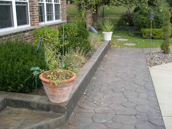 creative stone walkways