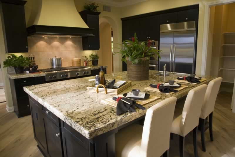 Imported marble countertops
