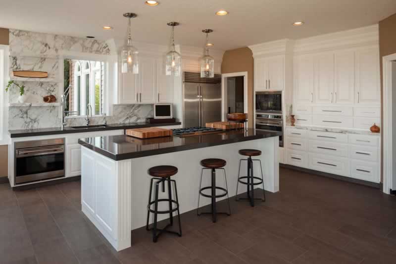 Imported marble countertops