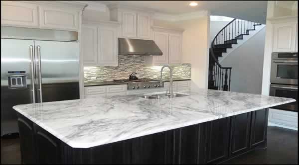 Imported marble countertops