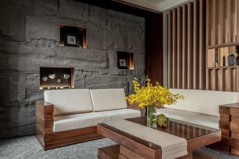 Luxury stone house