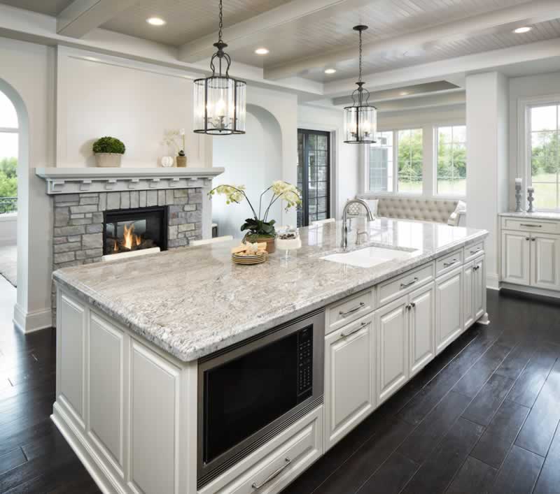 Luxury stone kitchen countertops