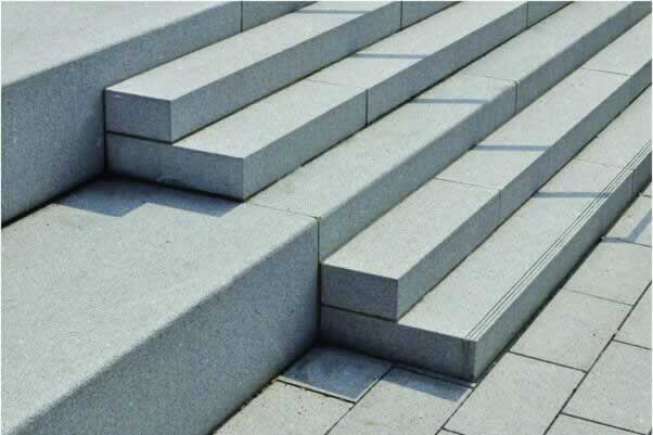 Grey Granite Steps