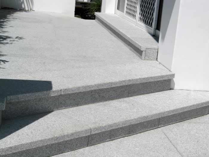 Grey Granite Steps