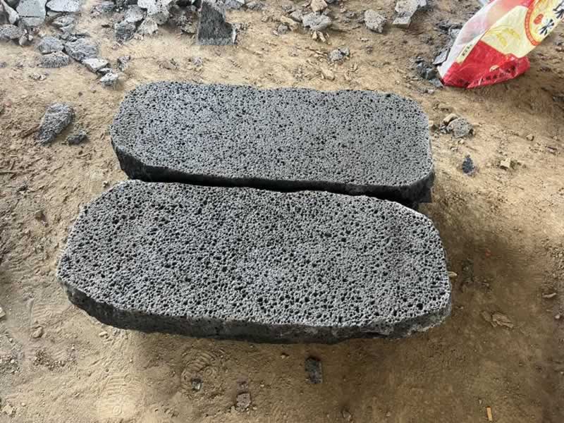Lava Basalt Steps