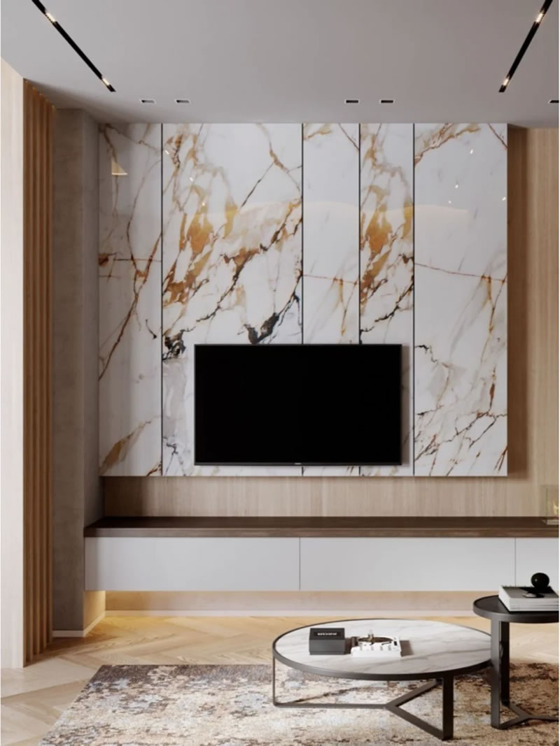 Marble living room