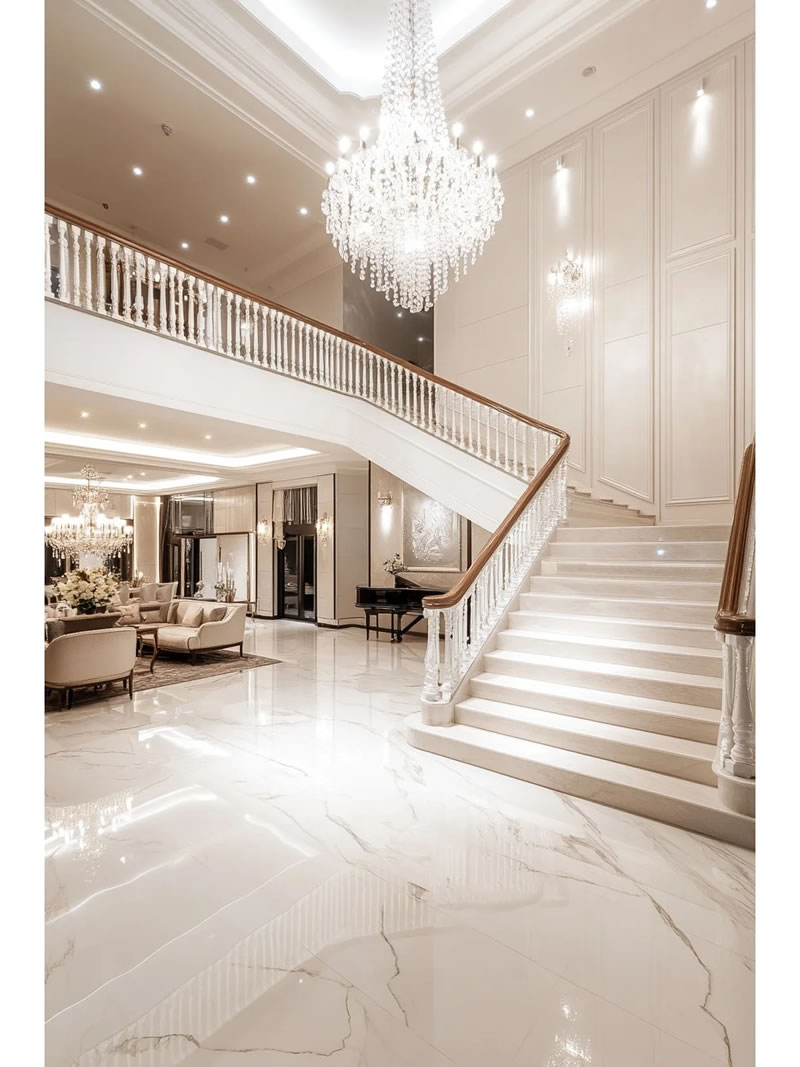 Marble living room