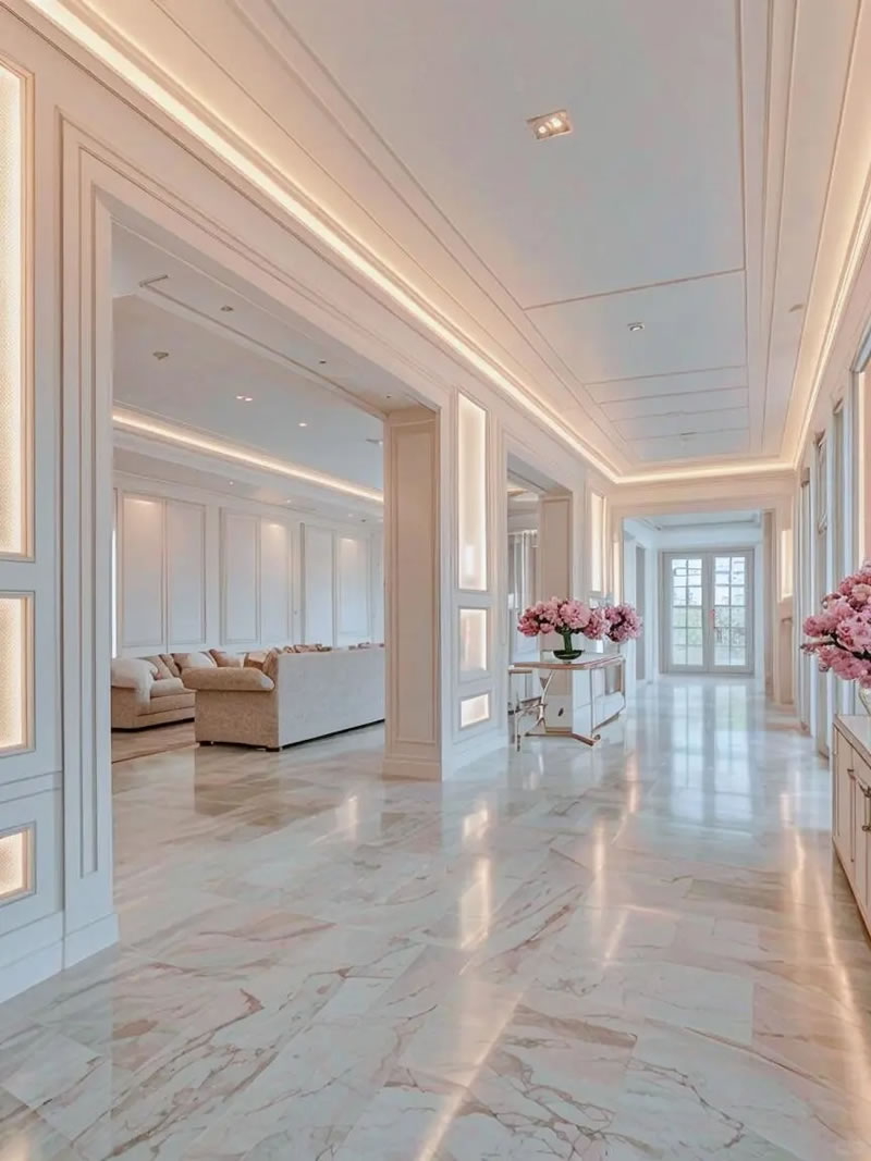 Marble living room