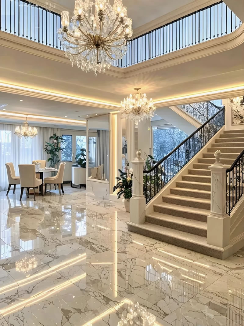 Marble living room