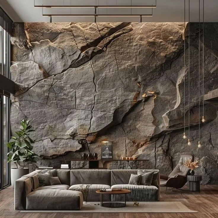 Villa stone design
