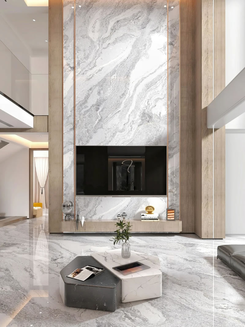 Villa stone design