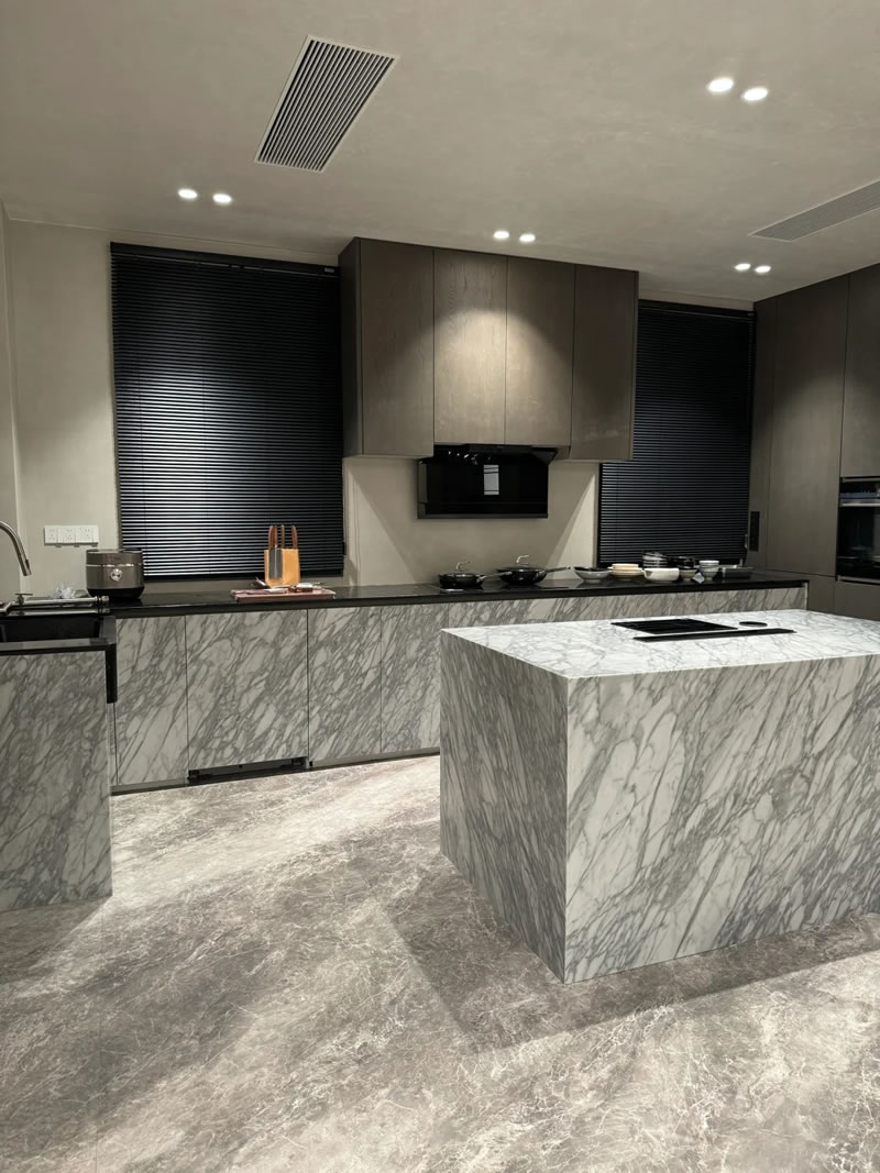 Custom Stone Kitchen Islands