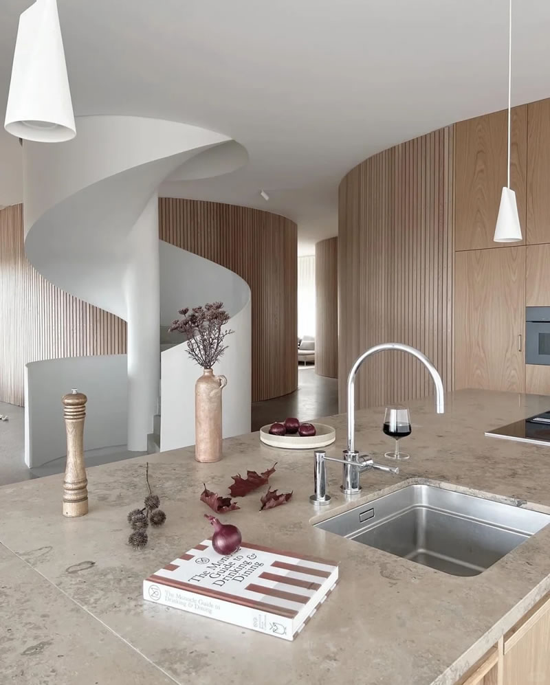 Custom Stone Kitchen Islands