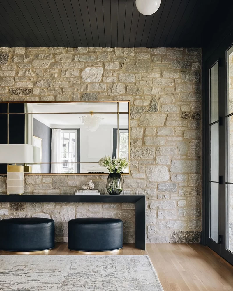 How to Decorate with Stone Indoors