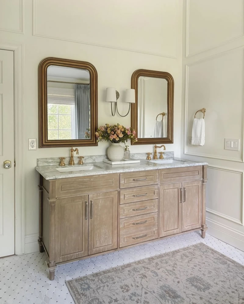 Luxury stone bathroom design