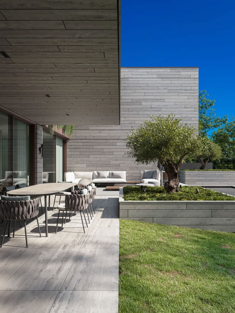 Natural Stone for Mansion Exteriors