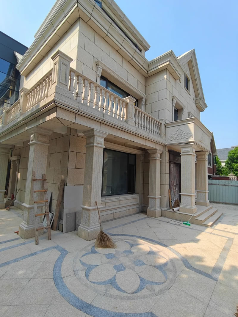 Natural Stone for Mansion Exteriors