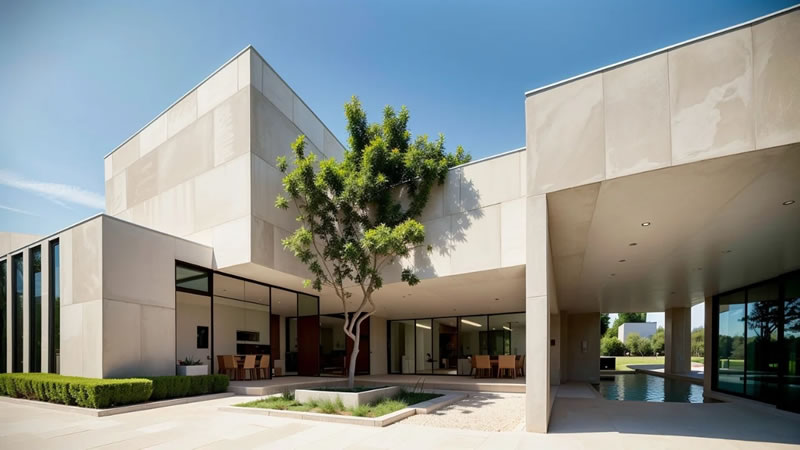 Natural Stone for Mansion Exteriors