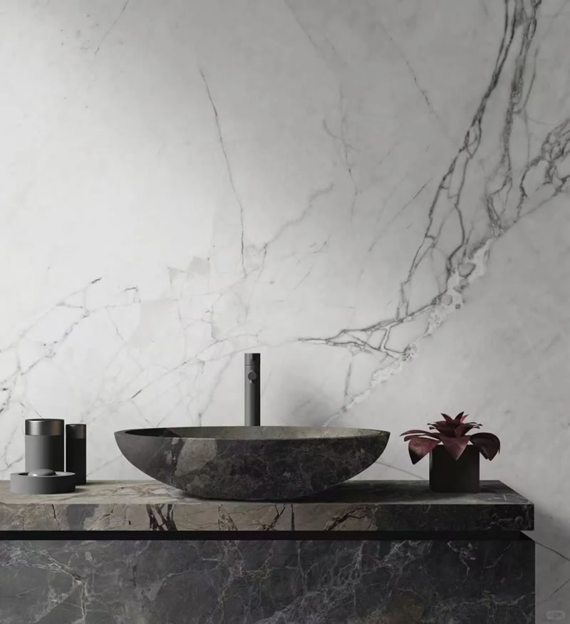 Natural stone wall decor