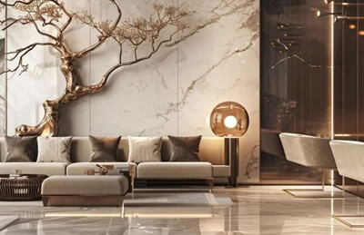 Luxury home stone applications