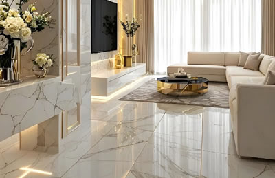 Natural stone interior design