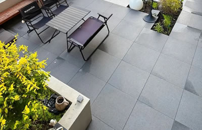 Black Granite Pavers
